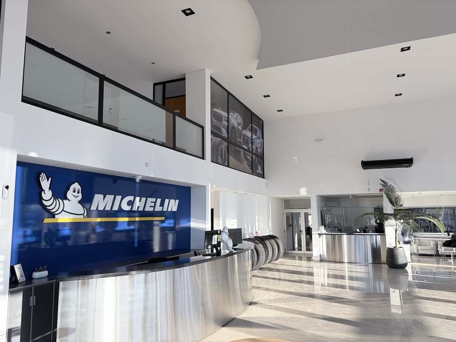 Recepción con imagen oficial Michelin