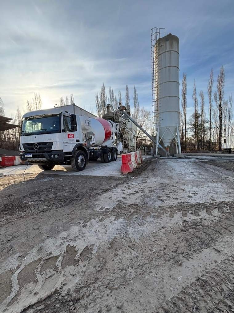 Flota de camiones mixer de FMC Hormigonera